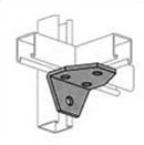 UNISTRUT, 4-HOLE ANGULAR FITTING HDG