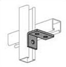 UNISTRUT, 3 HOLE 90 DEG RH ANGLE FITTING HDG