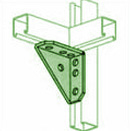 UNISTRUT, 7-HOLE ANGLE FITTING  PERMA-GREEN