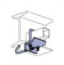 BEAM CLAMP, SGL SQ U W/6 J-BOLT EG