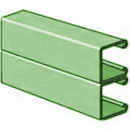 UNISTRUT, 1-5/8 X 10' SIDE/SIDE SOLID PERMA-GREEN