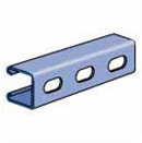 UNISTRUT, 12GA X 1-3/8 X 10FT SLOTTED PG