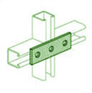 UNISTRUT, 3 HOLE SPLICE PL PERMA-GREEN