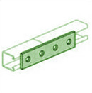 UNISTRUT, 4 HOLE SPLICE PL PERMA-GREEN