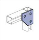 UNISTRUT, 3-HOLE FLAT PLATE EG