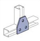 UNISTRUT, 3-HOLE FLAT PLATE EG