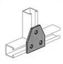 UNISTRUT, 3-HOLE FLAT PLATE HDG