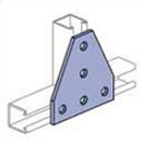 UNISTRUT, 5-HOLE FLAT PLATE EG