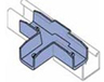 UNISTRUT, IN-CHANNEL T-JOINER ALUM