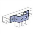 UNISTRUT, 6-HOLE U-SHAPE FITTING EG