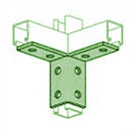 UNISTRUT, 8-HOLE WING FITTING PERMA-GREEN