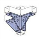 UNISTRUT, 12 HOLE WING FITTING EG