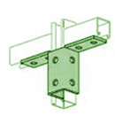 UNISTRUT, 10 HOLE WING  PERMA-GREEN